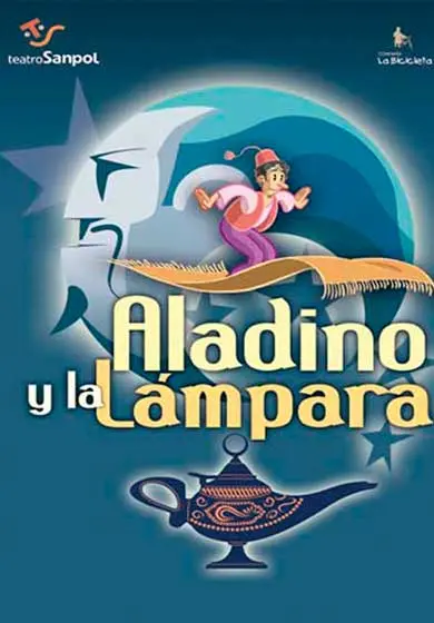 Cartel de Aladino y la lámpara, el musical