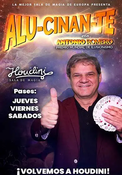 Cartel de Alucinante