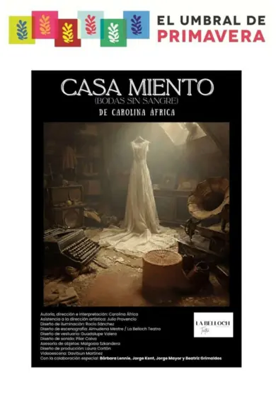 Cartel de CASA-MIENTO (Bodas sin sangre)