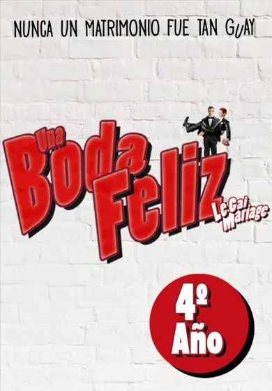 Cartel de Una boda feliz