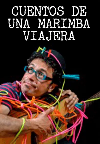 Cartel de Cuentos de una marimba viajera