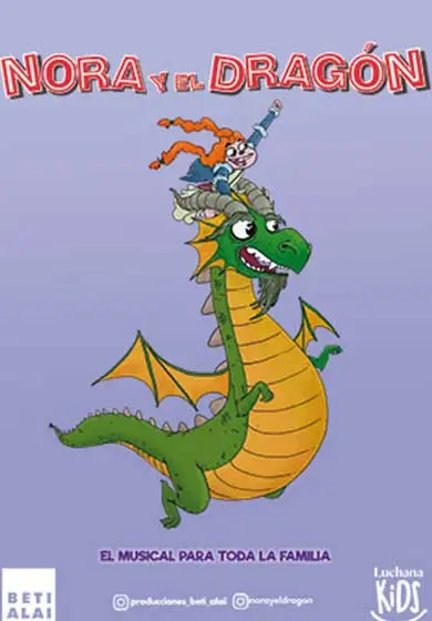 Cartel de Nora y el dragón