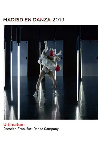 Cartel de Ultimatum. Dresden Frankfurt Dance Company