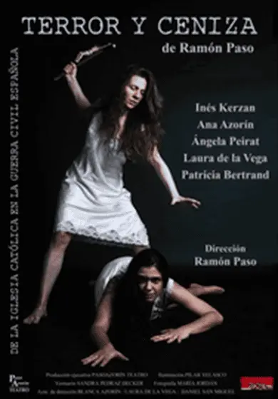 Cartel de Terror y ceniza