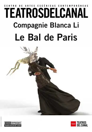 Cartel de Compagnie Blanca Li: Le Bal de Paris
