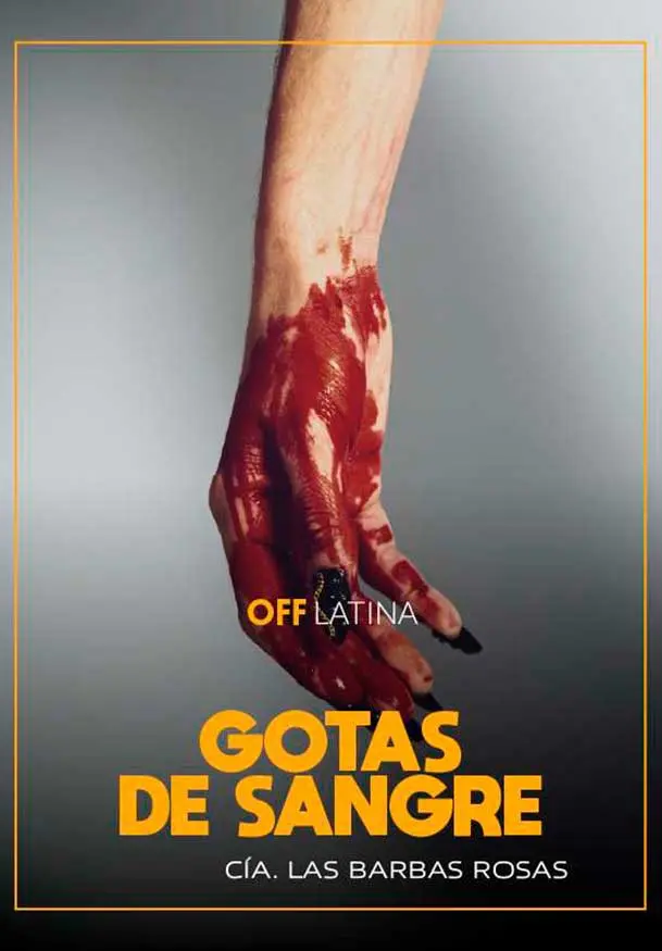 Cartel de Gotas de sangre