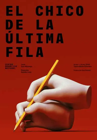 Cartel de El chico de la última fila