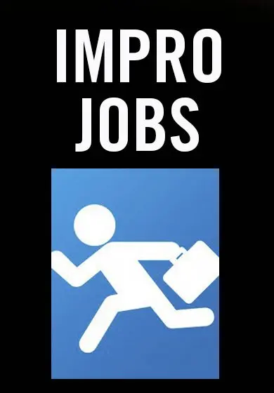 Cartel de Impro Jobs
