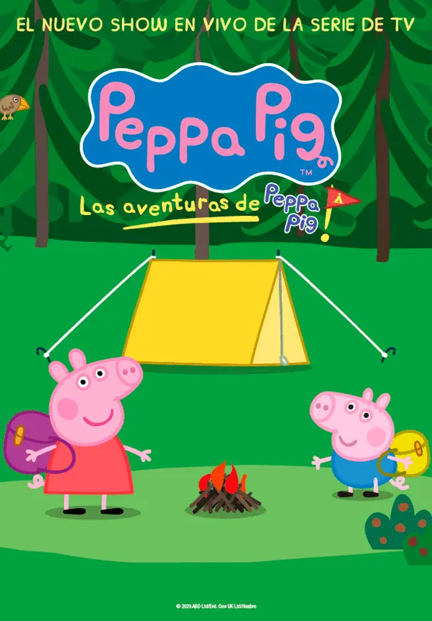 Cartel de ¡Las aventuras de Peppa Pig!