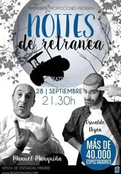 Cartel de Noites de Retrança