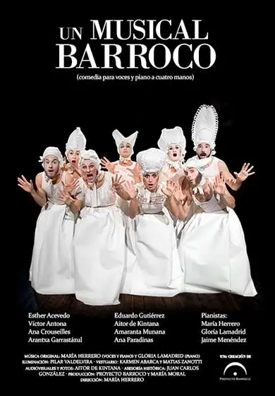 Cartel de Un Musical Barroco