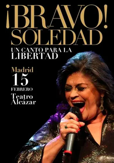 Cartel de ¡Bravo! Soledad