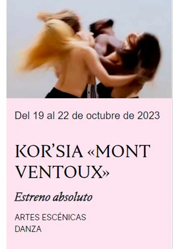 Cartel de KOR'SIA: Mont ventoux