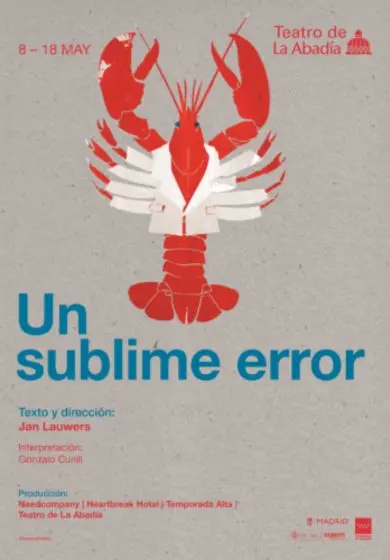 Cartel de Un sublime error