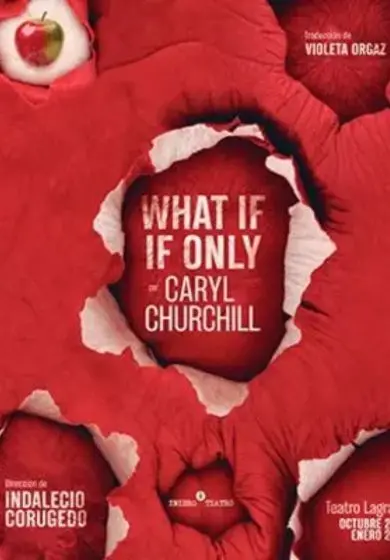 Cartel de WHAT IF IF ONLY (QUÉ PASARÍA SI ES SÓLO SI)