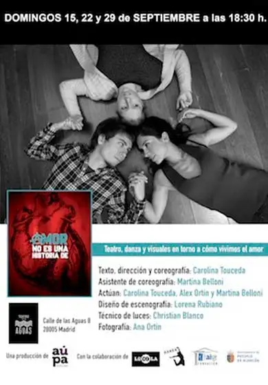 Cartel de Amor no es una historia de...
