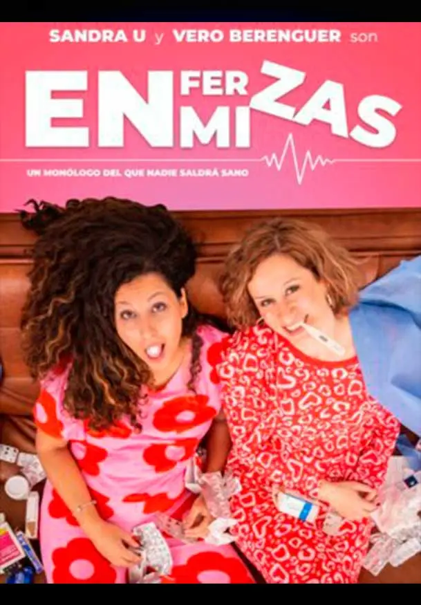 Cartel de Vero Berenguer y Sandra U.: Enfermizas