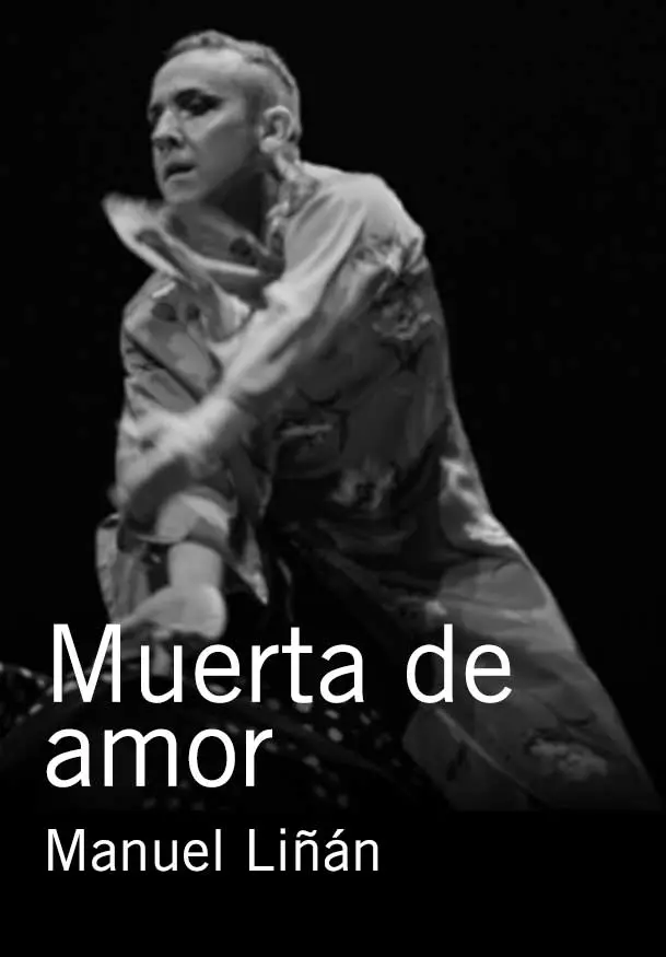Cartel de Muerta de amor - Manuel Liñán