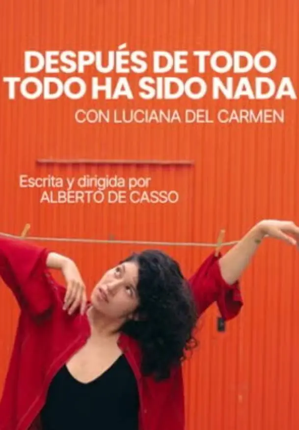 Cartel de Después de todo no ha sido nada