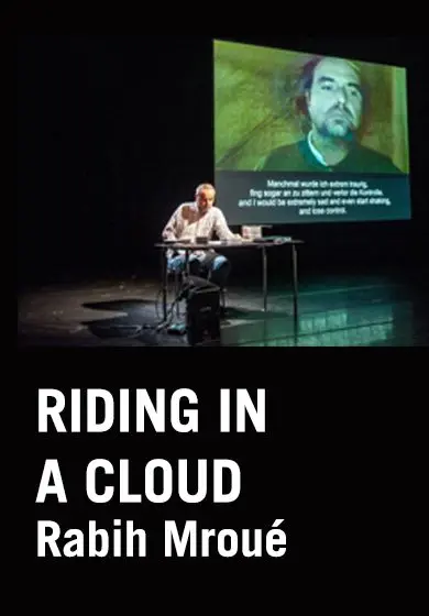 Cartel de Riding on a cloud