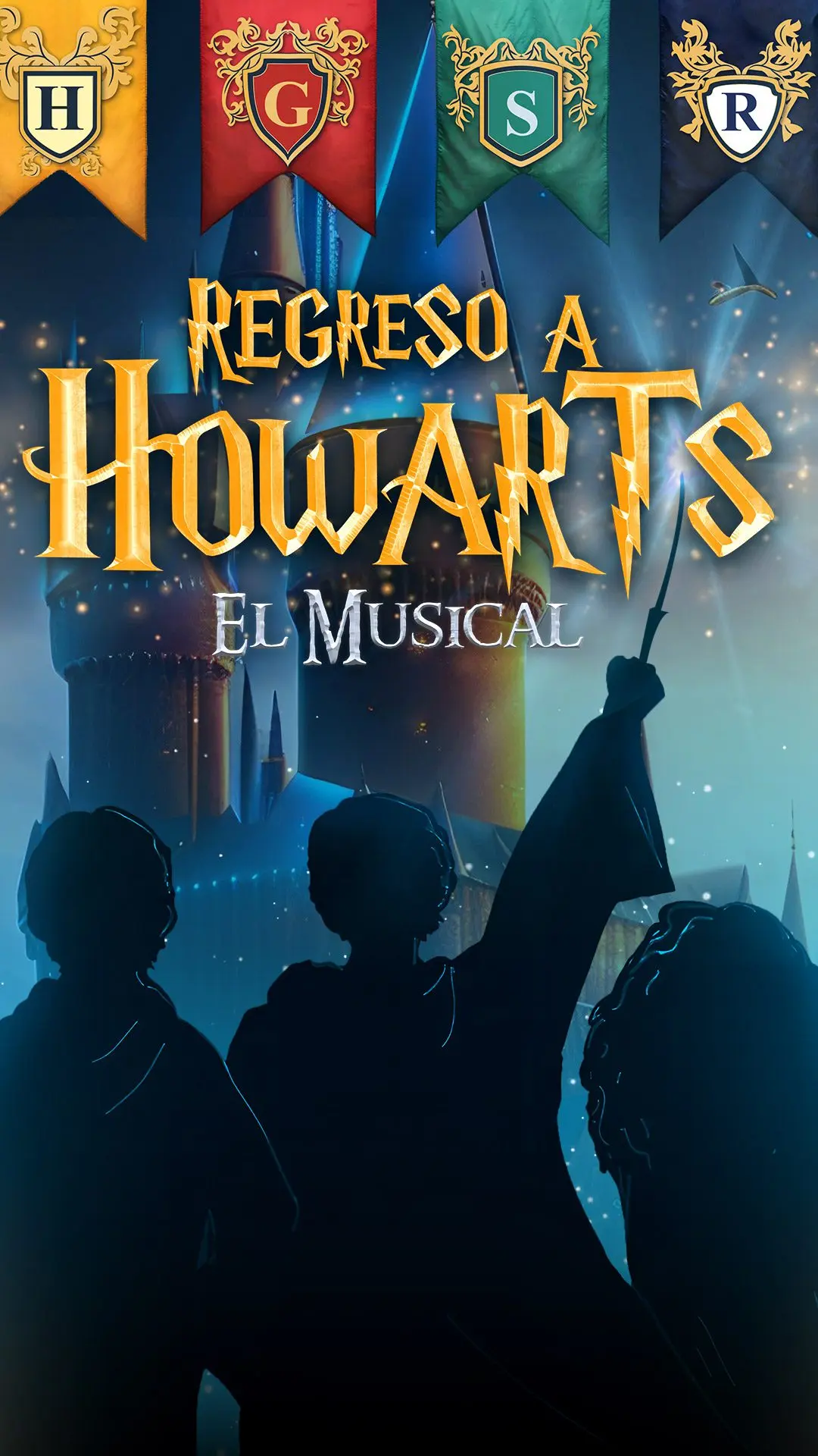 Cartel de Regreso a Howarts, el musical