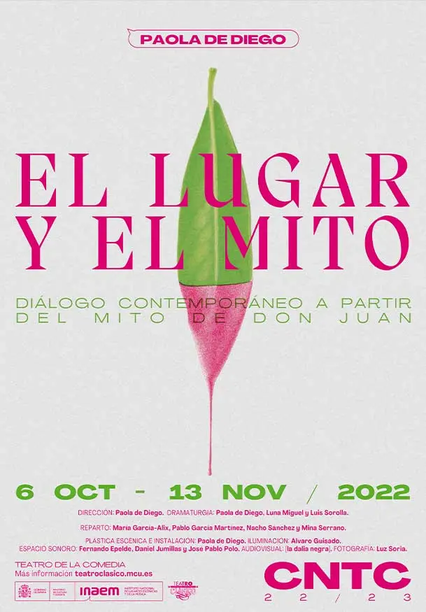 Cartel de El lugar y el mito