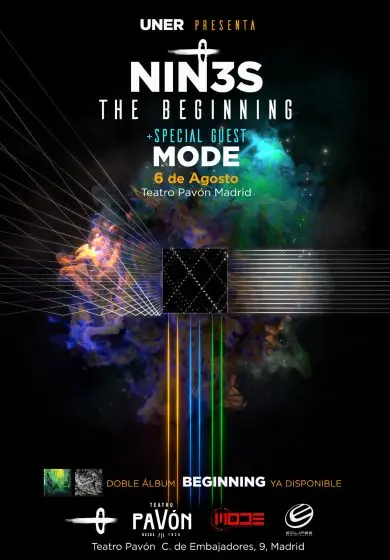 Cartel de UNER PRESENTA NIN3S «THE BEGINNING»