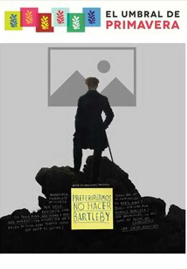 Cartel de Preferiríamos no hacer Bartleby