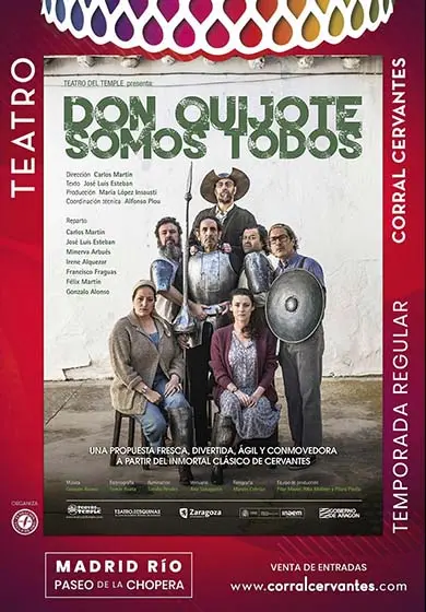 Cartel de Don Quijote somos todos