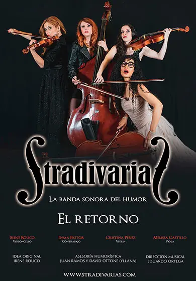 Cartel de StradivariaS, la banda sonora del humor