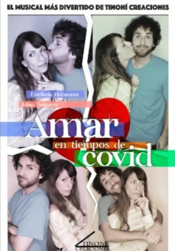 Cartel de Amar en tiempos del COVID