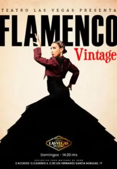Cartel de Flamenco Vintage