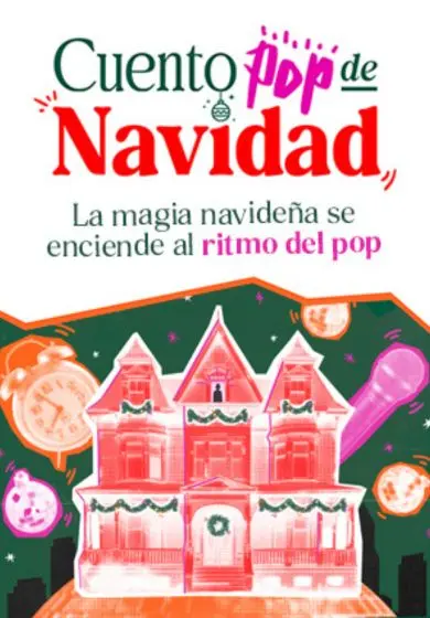 Cartel de Cuento POP de Navidad