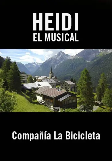Cartel de Heidi, el musical