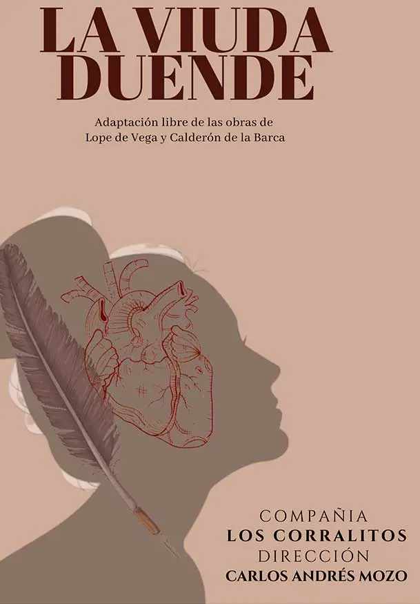 Cartel de La viuda duende