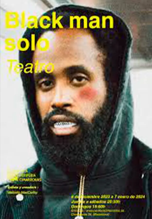 Cartel de Black Man Solo
