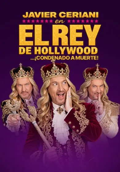 Cartel de El Rey de Hollywood