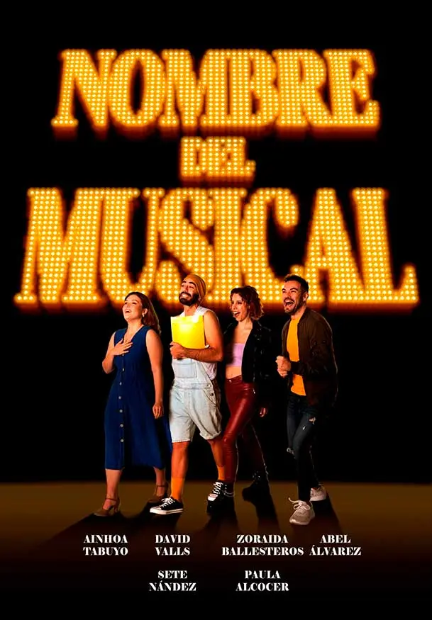 Cartel de Nombre del musical