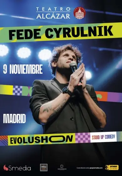 Cartel de Fede Cyrulnik: Evolushon