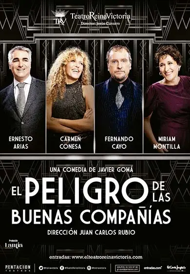 Cartel de El peligro de las buenas compañías
