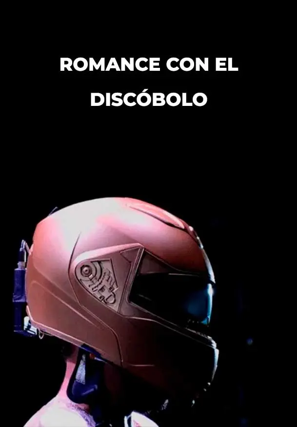 Cartel de Romance con el discóbolo