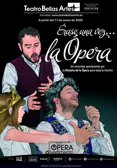 Cartel de Érase una vez la ópera