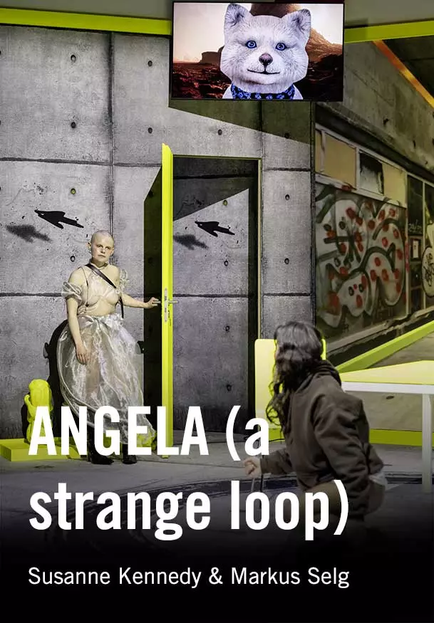 Cartel de Susanne Kennedy & Markus Selg: ANGELA (a strange loop)