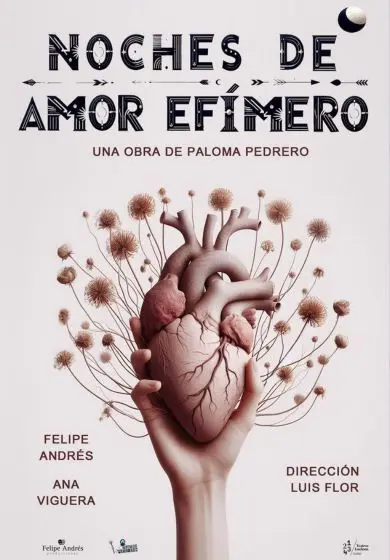 Cartel de Luis Flor: Noches de amor efímero