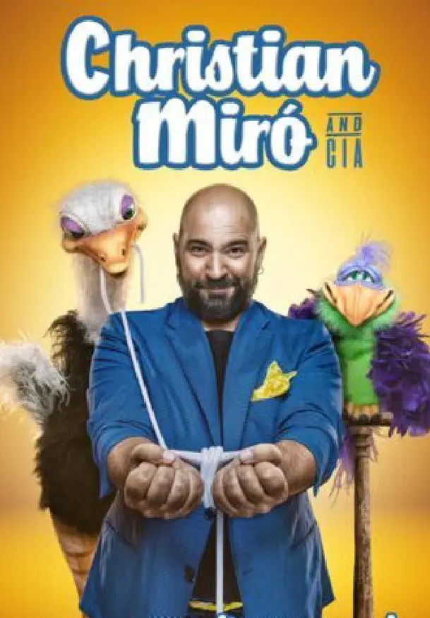 Cartel de Christian Miró: Magia, ventriloquía y humor