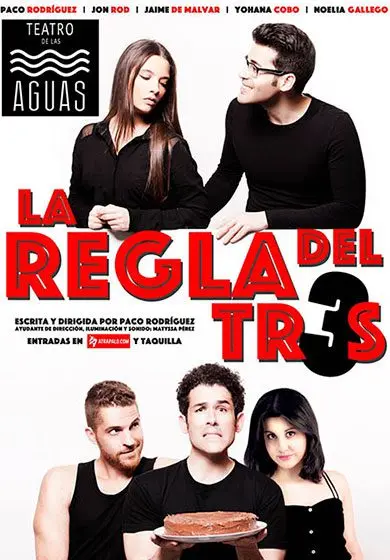 Cartel de La regla del tres