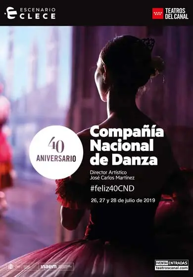 Cartel de Gala 40 Aniversario de la CND