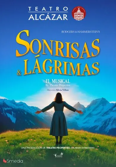 Cartel de Sonrisas y lágrimas, el musical