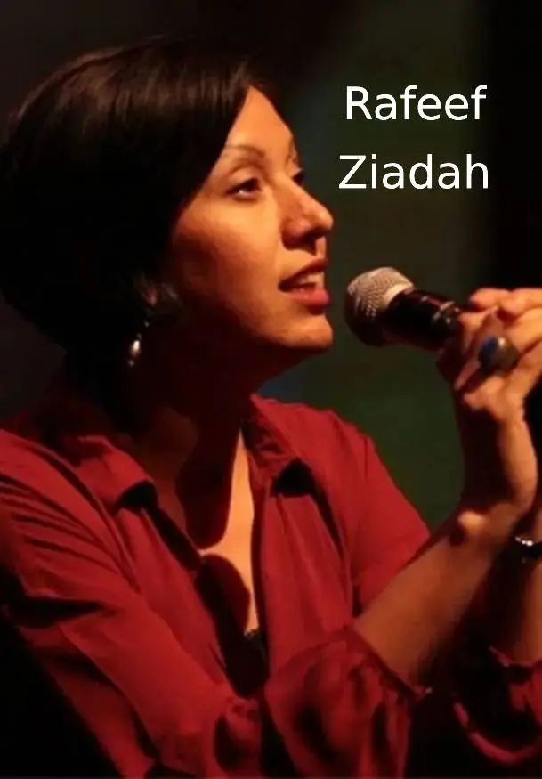 Cartel de Rafeef Ziadah