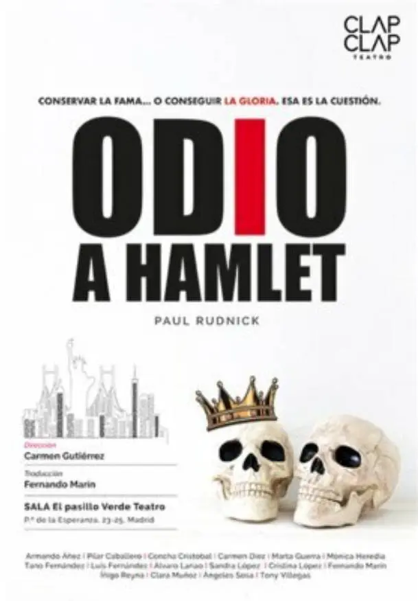 Cartel de Odio a Hamlet